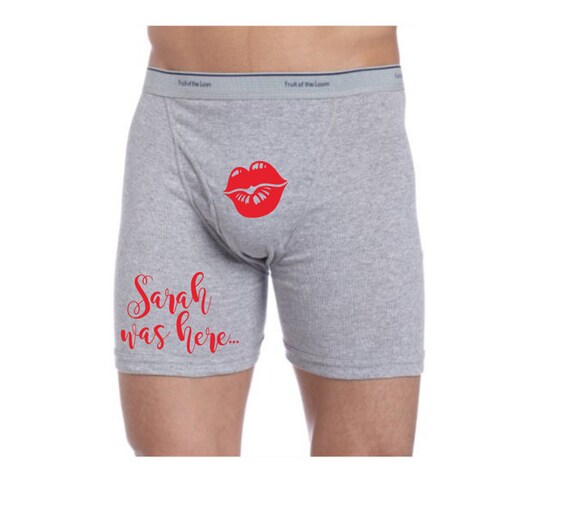 Valentine's Day Boxers, Valentine's Boxers, Boyfriend Valentine's Day Gift, Husband Valentine's Day Gift, Boyfriend Birthday Gift Il_570xn