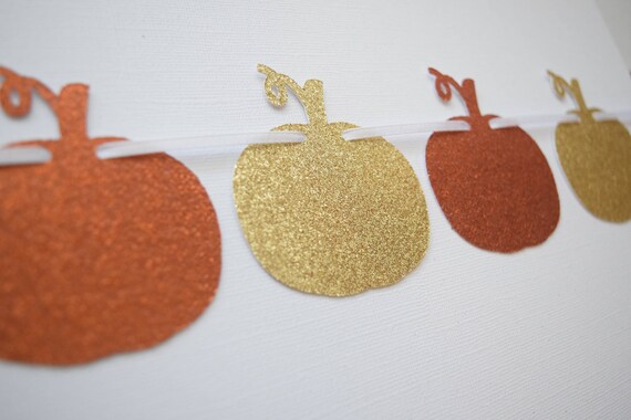 Pumpkin Banner, Pumpkin Garland, Pumpkin Party Decor, Halloween Decor, Thanksgiving Banner, Thanksgiving Garland, Halloween Garland Il_570xn