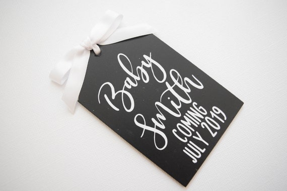 Christmas Baby Announcement Ornament, Christmas Ornament, Baby Announcement Ornament, Baby Ornament, Baby Announcement Il_570xn