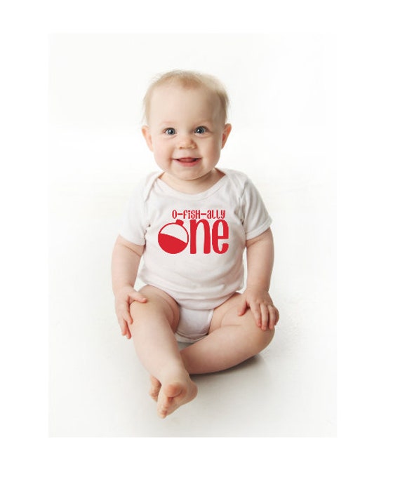 Ofishally One Bodysuit, Smash Cake Package, Birthday Outfit, High Chair Banner, Fishing Theme Birthday Il_570xn