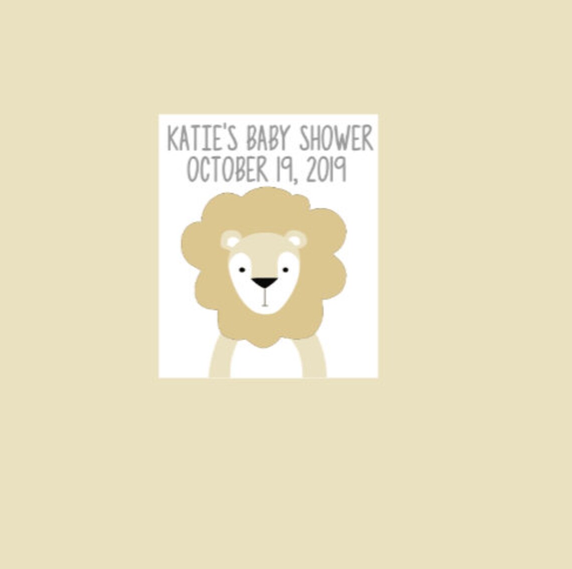 Safari Baby Shower Stickers Safari Stickers Baby Shower Etsy