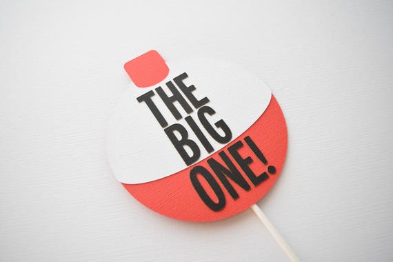Download Fishing Cake Topper The Big One Cake Topper Birthday Cake Topper Fishing Birthday Fishing Party 1st Birthday Decor Birthday Decor By Itsy Bitsy Paper Cuts Catch My Party