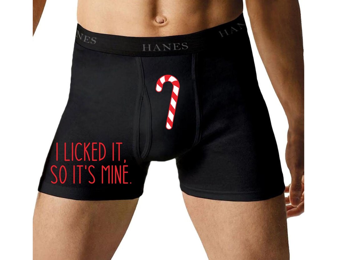 Men's Christmas Boxers Funny Christmas Boxers Boyfriend Etsy