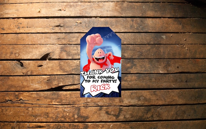 Captain Underpants Invitation Download Captain Underpants Invites Captain Underpants Invitation Captain Underpants Birthday Invitation
