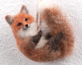 Naaldvilt vosornament, cadeau vosliefhebber