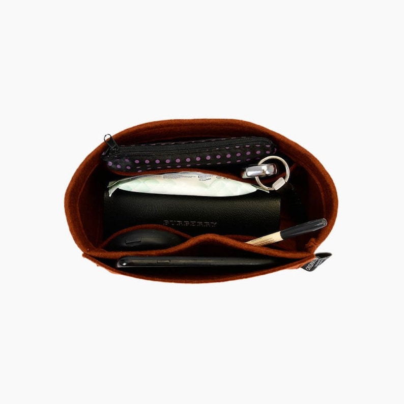 Alma Basic Style Felt Bag and Purse Organizer Bag Insert for Alma bb Alma MM Alma PM and Alma GM Alma Purse Insert
