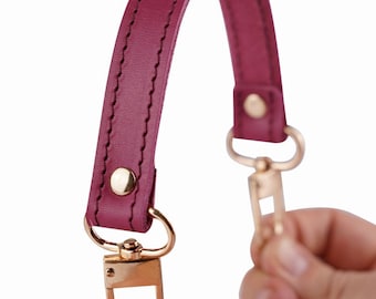 Handbag's Metal Chain Handle in Black Matt Finish (18.9) / Handbag Strap for Designer Bags / Purse Shoulder Strap / Chain Strap