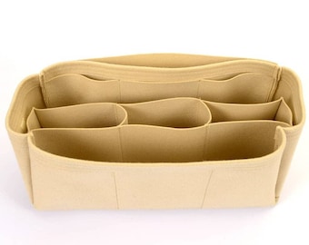Keep.all Felt Bag and Purse Organizer in Chambers Style, Bag Insert for Keep.all 45, 50, 55, and 60, Keep.all Purse Insert