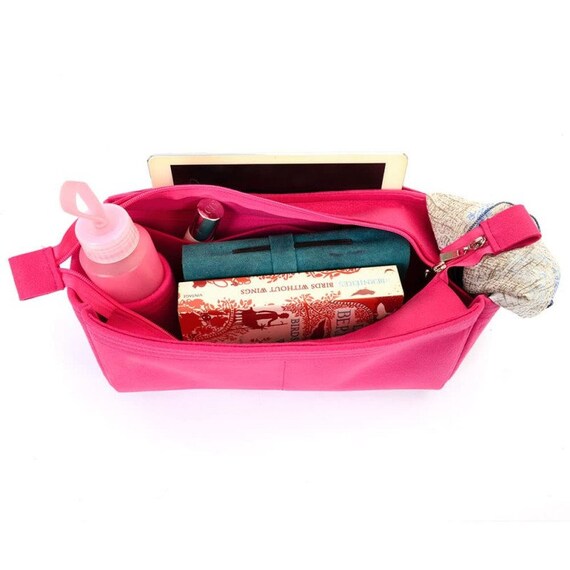 Bag and Purse Organizer with Zipper Top Style for Graceful MM