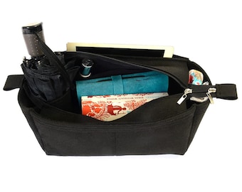 Jet.Set Carry All Zipper Top Style Felt Bag and Purse Organizer / Bag Insert for Jet.Set Carry All / Jet.Set Carry All Purse Liner
