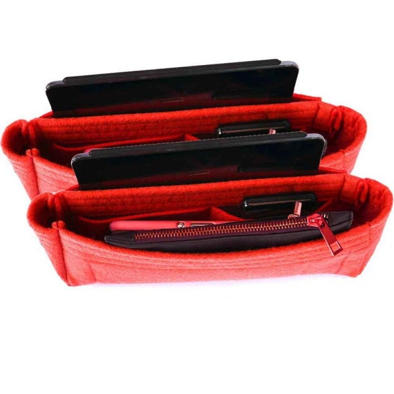 NeoNoe Suedette Leather Basic Style Set of 2 Handbag Organizers (More  Colors)