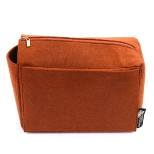 To.tally GM V-Zip Style Felt Bag and Purse Organizer / Purse Insert for To.tally GM / To.tally GM Bag Insert image 3