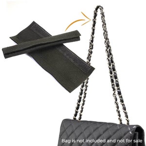 Chain Protection Wrap in Felt For Flap Handbags / Felt Chain Protection Wrap / Chain Protection More colors available image 1