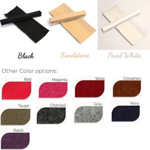 Chain Protection Wrap in Felt For Flap Handbags / Felt Chain Protection Wrap / Chain Protection More colors available image 10