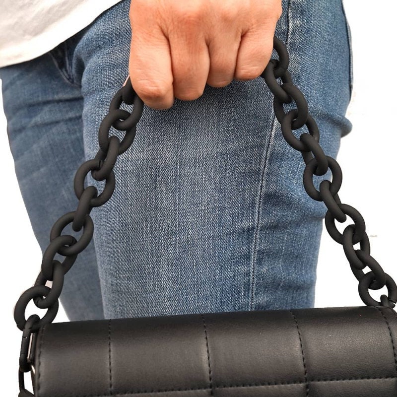 Handbag's Metal Chain Handle