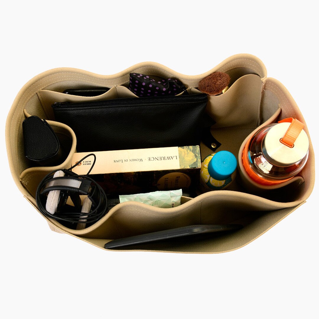 Suedette Regular Style Leather Handbag Organizer for Goyard St Louis GM and  Anjou GM