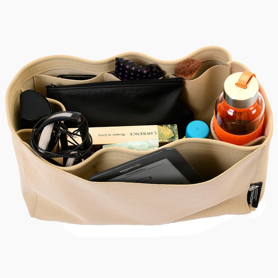 Suedette Singular Style Leather Handbag Organizer for Louis