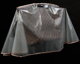 Bag Raincoat (Large Size) - Rain Slicker - For Designer Handbags, Tote Bags And Purses / Handbag Rain Protector for Designer Bags