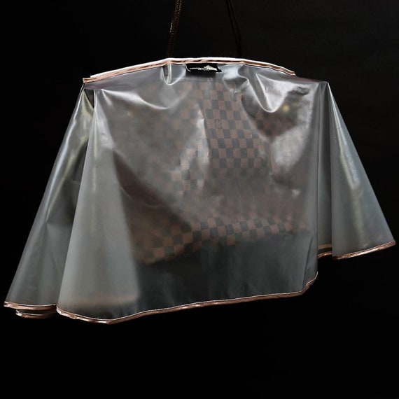 Bag Raincoat in Clear Color Handbag Rain Slicker for Designer -  Sweden