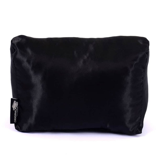 Bir.kin Satin Pillow Luxury Bag Shaper in Black / Satin Pillow Bag Shaper for Bir.kin 25, 30, 35, and 40 / Bir.kin Satin Pillow Bag Shaper