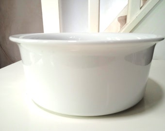 Large French 'Pillivuyt' casserole serving dish stunning quality pro-chef cooking equipment vintage quality manufacture sublime craftmanship