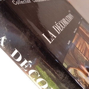 Large Interior design book valuable library of French interiors decoration art inspirational historical collectors design enthusiasts