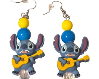 Stitch Inspired Dangle Earrings