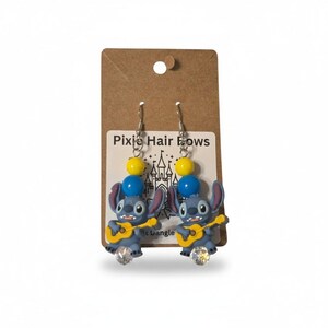 Stitch Inspired Dangle Earrings bild 2