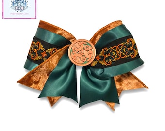 Brave Scottish Princess Bow- Inspired By Merida- Deluxe