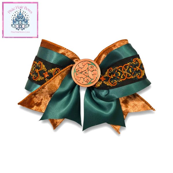 Brave Scottish Princess Merida Bow- Inspired By Merida- Deluxe