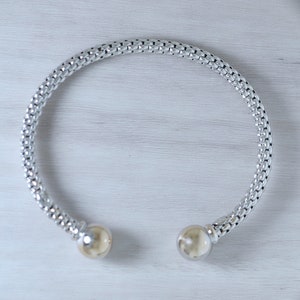 FOPE Jewellery Solid 18K White Gold Cuff Bracelet