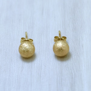 Fine Jewellery Stud Earrings Solid 9k Yellow Gold