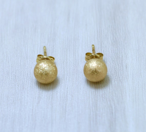 Fine Jewellery Stud Earrings Solid 9k Yellow Gold