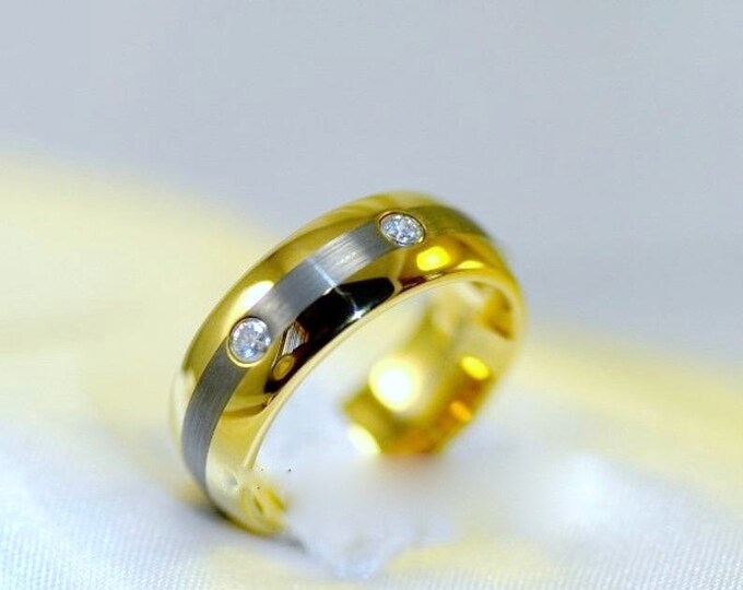 Engagement Bands Unisex Wedding Ring Tungsten Wedding Band Etsy Australia