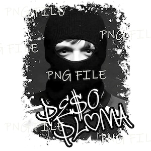 Peso PNG, Peso PNG Files For Download, El Belico Png, Music regional, Peso Pluma Png, Digital Download, Peso Sublimations, PNG Files