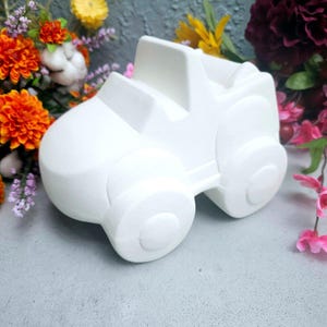 Large Off Road Truck 7&quot; Ceramic Bisque Ready To Paint Pottery