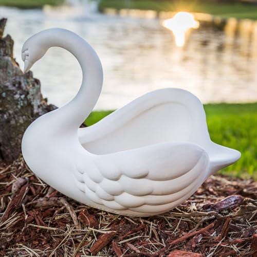 Ceramic Bisque Swan - Etsy