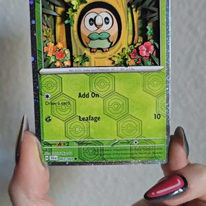 Rowlet Shadowbox. Shrouded Fable