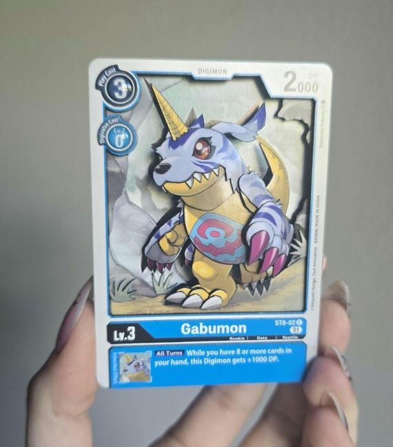 gabumon digimon card Gabumon [BT17-019] [Secret Crisis Pre-Release Cards]