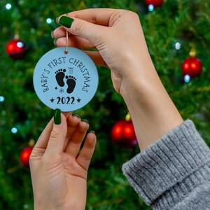 Baby&#39;s First Christmas Ornament for Newborn, Christmas Gift for New Baby, Baby&#39;s 1st Christmas Gift, Gift Idea for New Parents