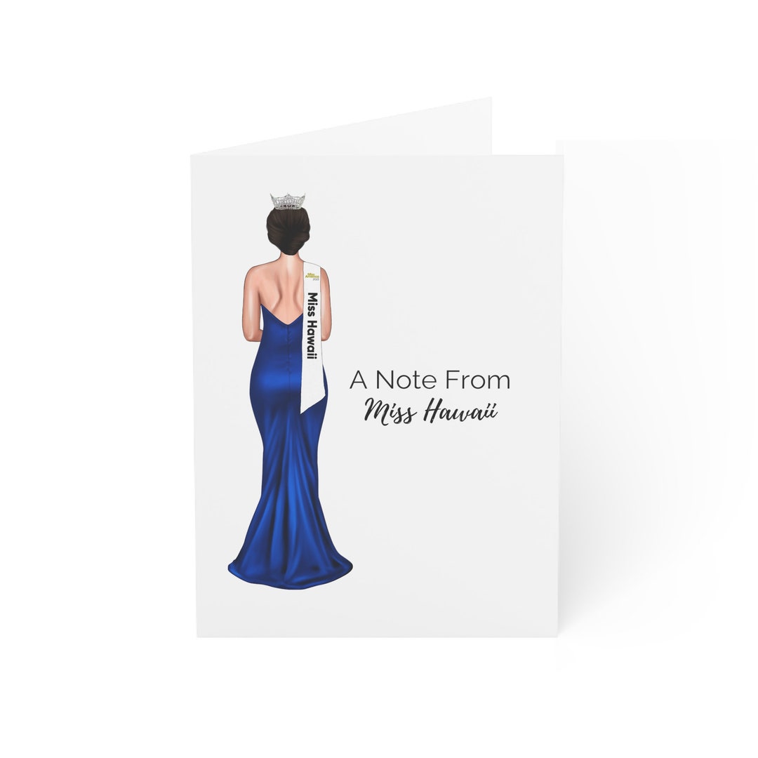 Pageant Queen Personalized Cards (1, 10, 30, and 50pcs) - Etsy