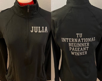 Baton Twirling Brag Title Jackets