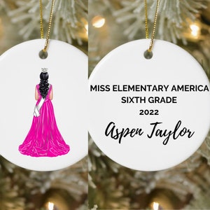 Pageant Drawing Ornament