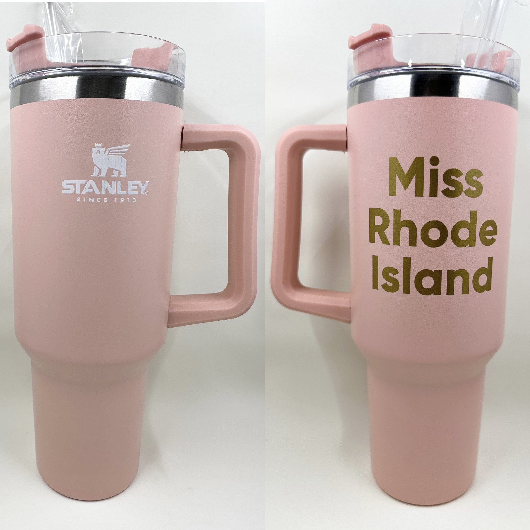 Pageant Title 40oz Stanley Style Tumbler W/ Handle - Etsy