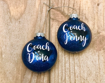 Cheerleader Christmas Ornament