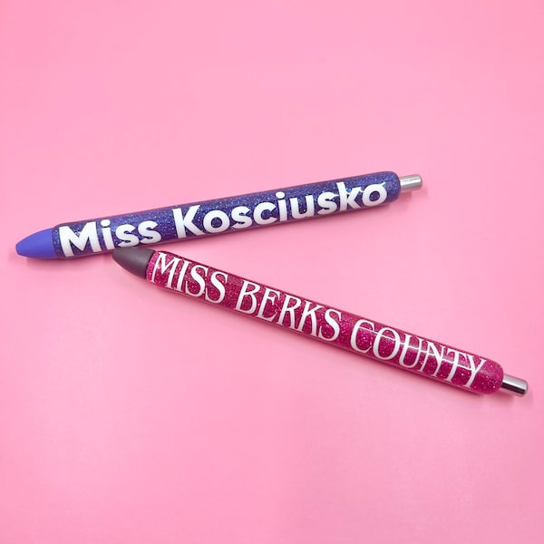 Pageant Title Glitter Pen