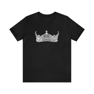 Fräulein Amerika Crown Jersey Kurzarm T-Shirt