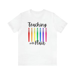 Teaching With Flair Short Sleeve Tee