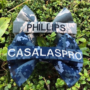 Custom Nametape Military Bow