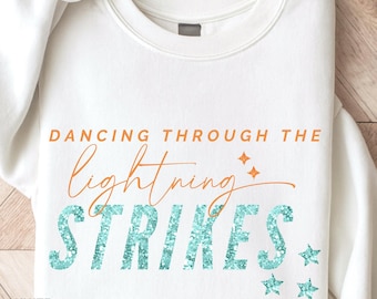 Opalite Lightning Strikes Shirt, Customizable Sweatshirt, Christmas Gift, Showgirl Life Merch, In My Showgirl Era Hoodie for Kid Baby Adult
